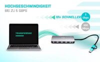 i-tec® Dockingstation USB 3.0 USB-C/Thunderbolt 3x Display Metal Nano