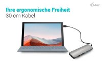 i-tec® Dockingstation USB-C Metal Nano 2x Display