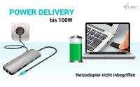 i-tec® Dockingstation USB-C Metal Nano 2x Display