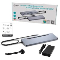 i-tec® Dockingstation C31FLAT2PDPRO100W