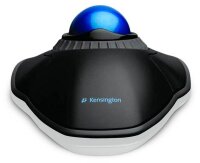Kensington Orbit mit Scroll-Ring Trackball kabelgebunden blau, schwarz
