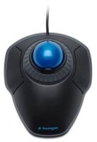 Kensington Orbit mit Scroll-Ring Trackball kabelgebunden blau, schwarz