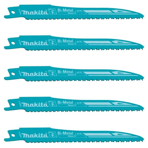 makita B-05038 Säbelsägeblätter, 5 St.