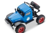 FMS FCX24 Power Wagon Mud-Racer 1:24 V2 blau - RTR 2.4GHz