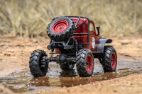 FMS FCX24 Power Wagon Mud-Racer 1:24 rot - RTR 2.4GHz