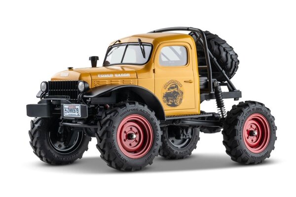 FMS FCX24 Power Wagon Mud-Racer 1:24 gelb V2 - RTR 2.4GHz