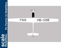 FMS ASW-17 Elektrosegler PNP - 250 cm