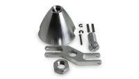 D-Power Turbo Spinner Aluminium mit Z-Gabel 38mm / 6,0