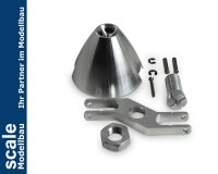 D-Power Turbo Spinner Aluminium mit Z-Gabel 40mm / 5,0