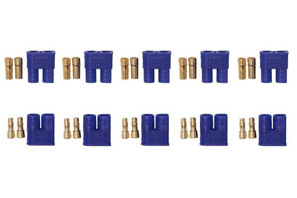 EC3 Hochstromkontakte blau - 5 Paar