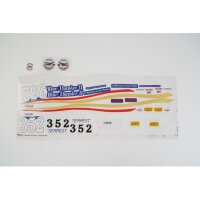 FMS P-51 Blue Thunder II - Dekorbogen