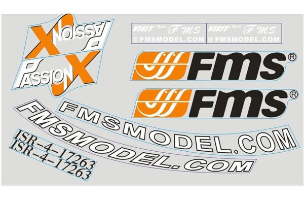 FMS F3A Olympus - Dekorbogen
