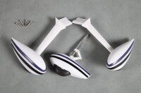 FMS Sky Trainer 182 blau - Fahrwerk