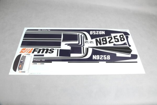 FMS Sky Trainer 182 blau - Dekorbogen