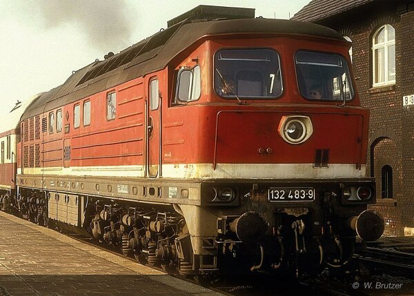 DR, Diesellokomotive 132 483-9, mit Digital-Sound