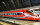 FS Trenitalia, Hochgeschwindigkeitszug Frecciarossa 1000 neue Farbgebung, 4-tlg. Grundset