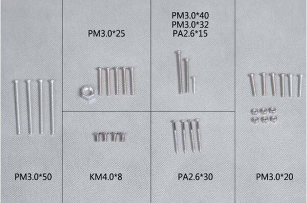 FMS P-40B - Schrauben Set