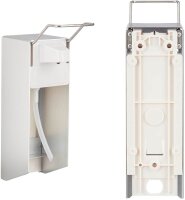 relaxdays Desinfektionsspender 10024242_0 silber Kunststoff 0,5 l, 1 St.