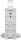 relaxdays Desinfektionsspender 10029929_0 weiß Kunststoff 0,5 l, 1 St.