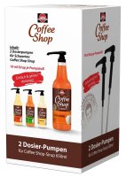 SCHWARTAU Pumpaufsatz Coffee Shop schwarz, 2 St.