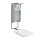relaxdays Desinfektionsspender 10032720_0 silber Aluminium, Kunststoff 0,5 l, 1 St.
