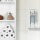 relaxdays Desinfektionsspender 10032720_0 silber Aluminium, Kunststoff 0,5 l, 1 St.