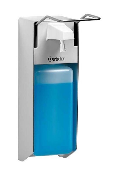 Bartscher Desinfektionsspender PS 0,9L-W 850019 silber, weiß Kunststoff 0,9 l, 1 St.