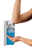 Bartscher Desinfektionsspender PS 0,9L-W 850019 silber, weiß Kunststoff 0,9 l, 1 St.
