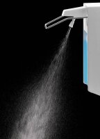 Bartscher Desinfektionsspender PS 0,9L-W 850019 silber, weiß Kunststoff 0,9 l, 1 St.