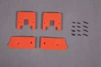 FMS Super Scorpion orange - Hauptfahrwerksklappen (L+R)