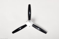 3-Blatt-Spinner 63 mm weiß
