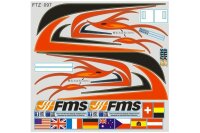 FMS Red Dragonfly - Dekorbogen
