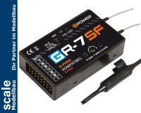 D-Power GR-7SF 2.4GHz Empfänger mit 3X Gyro