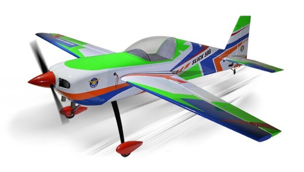 Phoenix SLICK 580 grün GP 120CC ARF Carbon - 255 cm
