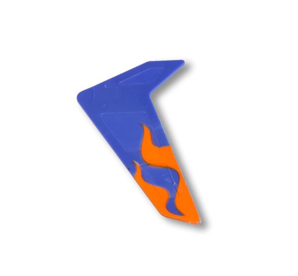 KrickH15 Seitenflosse blau/orange