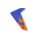 KrickH15 Seitenflosse blau/orange