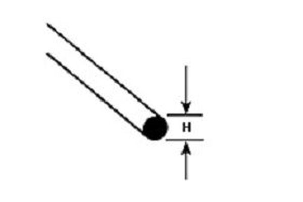 KrickMIW-2 Messing-Draht 1,47mm (10 St.)