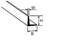 KrickAFS-4 Winkelprofil 3,2x3,2x375mm (7)