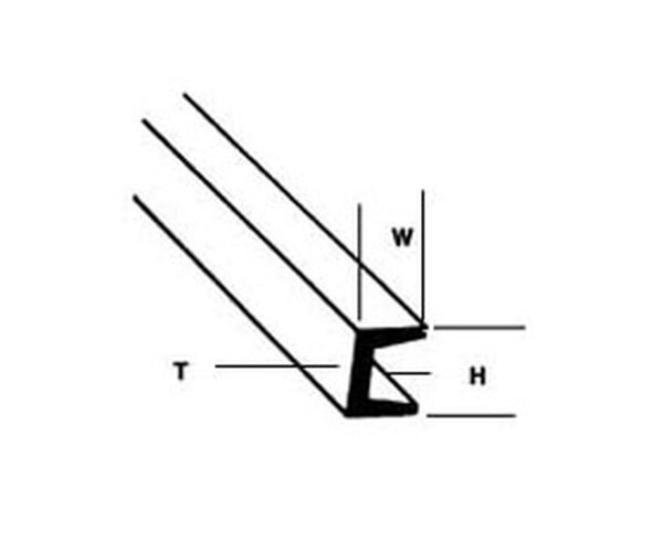 KrickUFS-6 U-Profil tief 4,8x3,4x375mm (5)