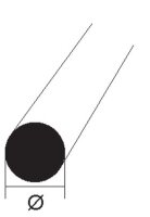 KrickMR-80 Rundstab Ø 2x250mm (5)