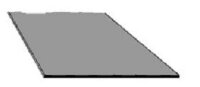 KrickSSA-104 ABS Platte 1mm grau (3 Stück)