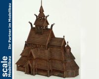 KrickGol Stabkirche 1:87 Baukasten