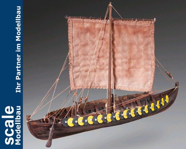 KrickGokstad  Wikingerschiff 1:72 Baukasten