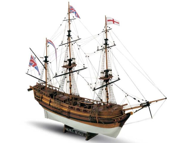 KrickHMS Beagle Bausatz 1:64 Mamoli