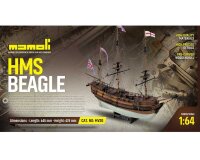 KrickHMS Beagle Bausatz 1:64 Mamoli