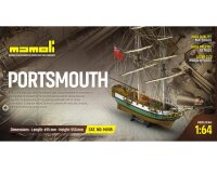 KrickPortsmouth Bausatz 1:64 Mamoli
