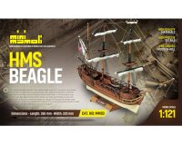 KrickHMS Beagle Bausatz 1:121 Mini Mamoli