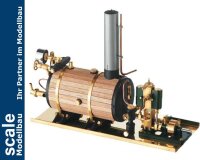 KrickAlex Dampfmaschine liegender Kessel kpl.