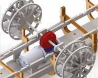 KrickD/S Skibladner Seitenraddampfer   1:60   Bausatz