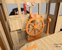 KrickLiman 2  Hist. Schlepper 1:20 Holzbausatz